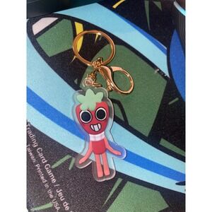 DW Sprout Seedly Keychain Keyring Acrylic Metal Clasp Charm‎ Dandy's World